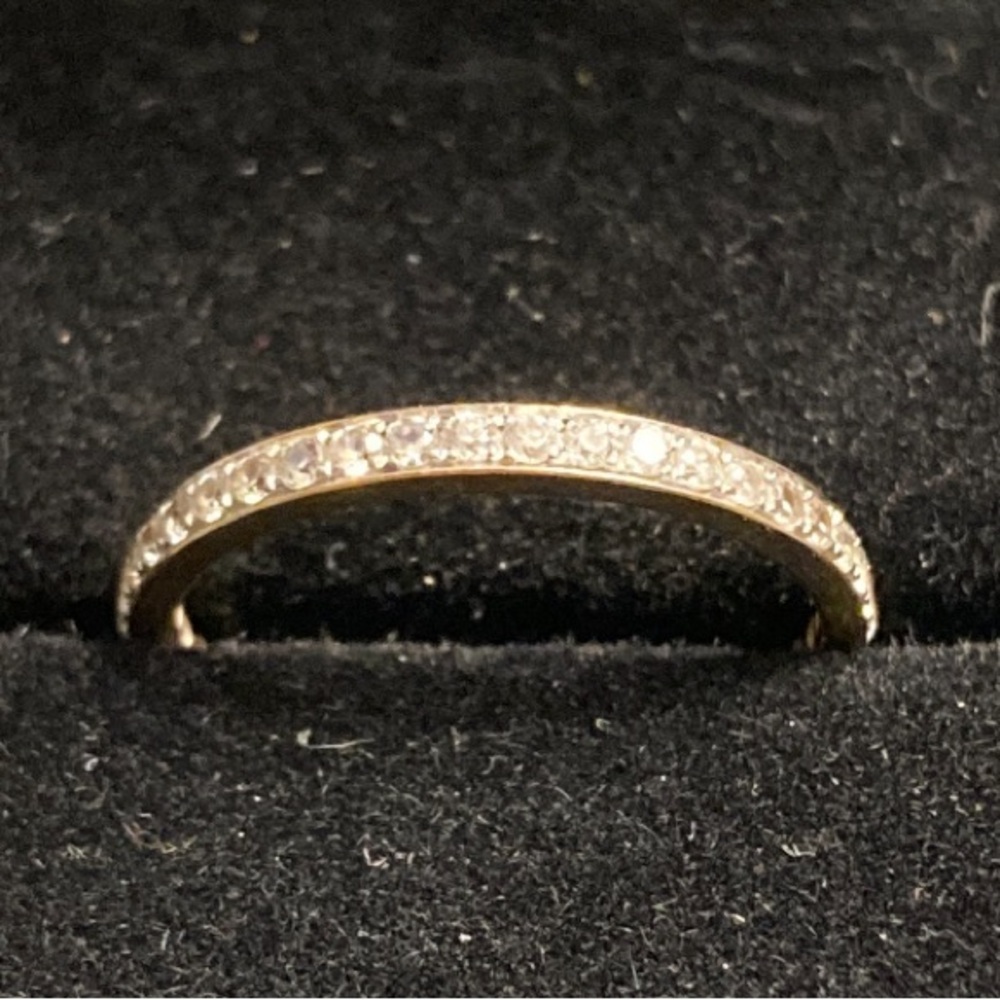 Erwin Pearl diamond eternity band in 14k yellow gold - size 5